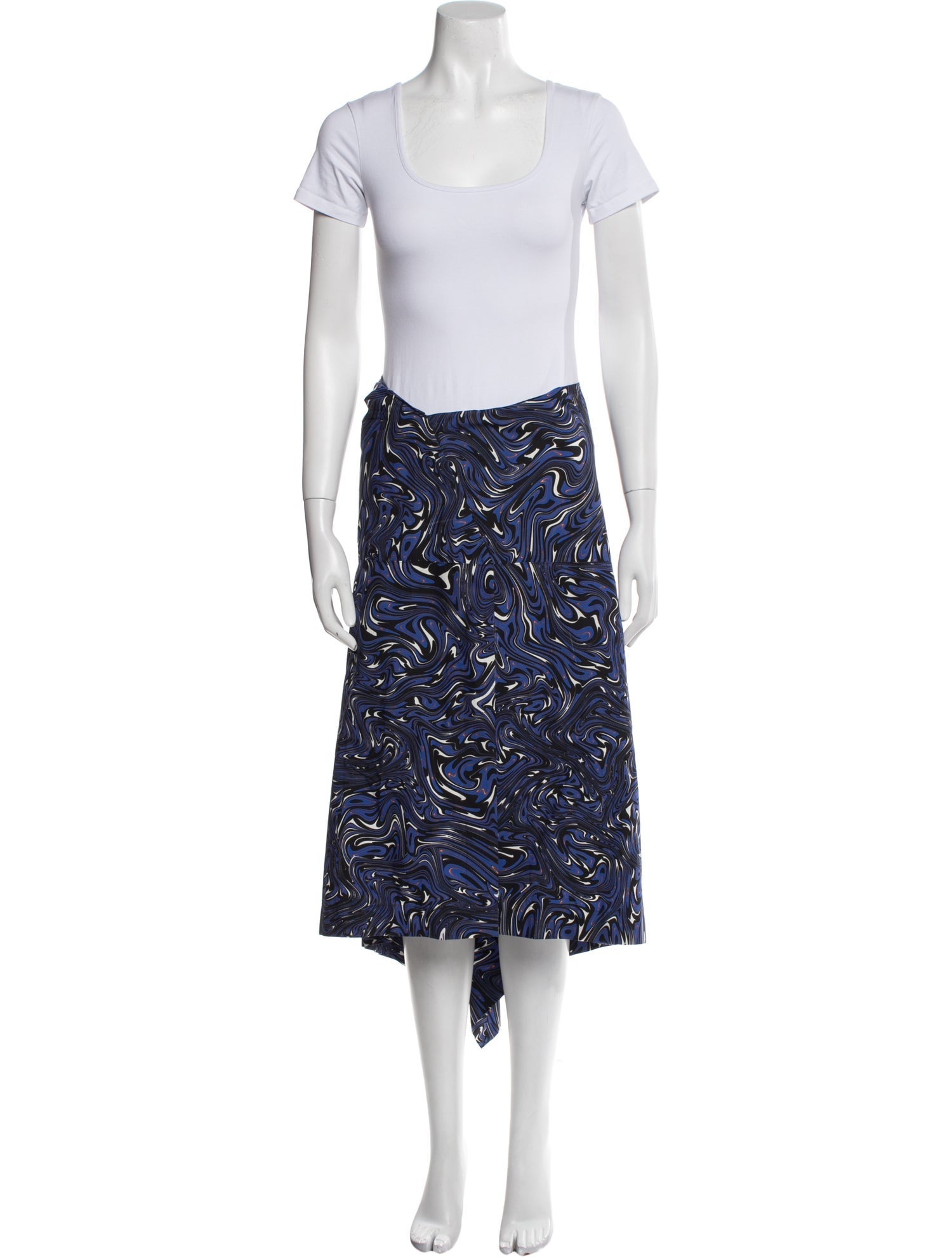 SportMax Printed Skirt Set